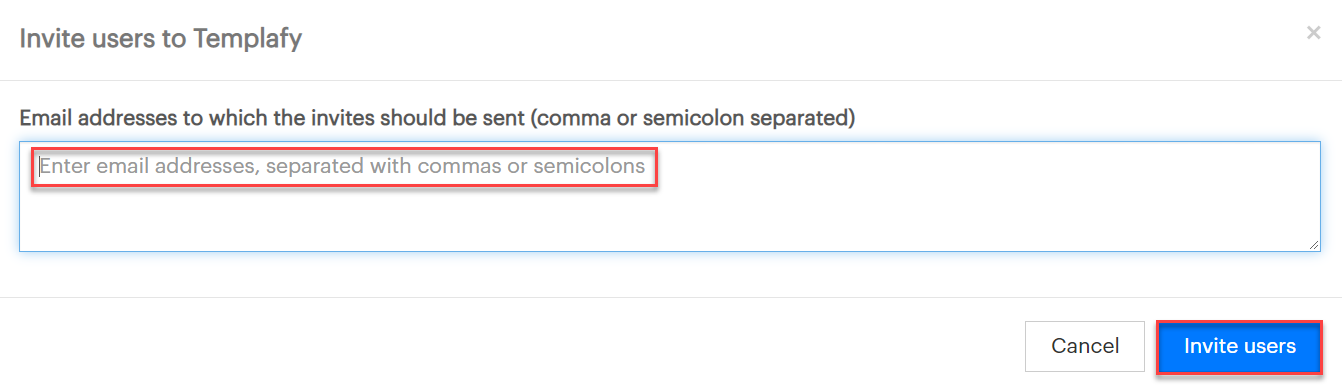How to invite users to your Templafy account – Templafy One Help center